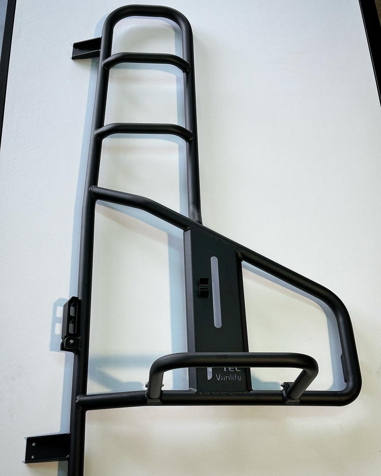 Tec Vanlife 2015+ Ford Transit Two-in-one ladder and tire carrier - Aluminum