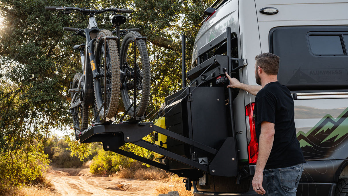 Aluminess 2019+ Mercedes Sprinter PowerLift Bike Rack