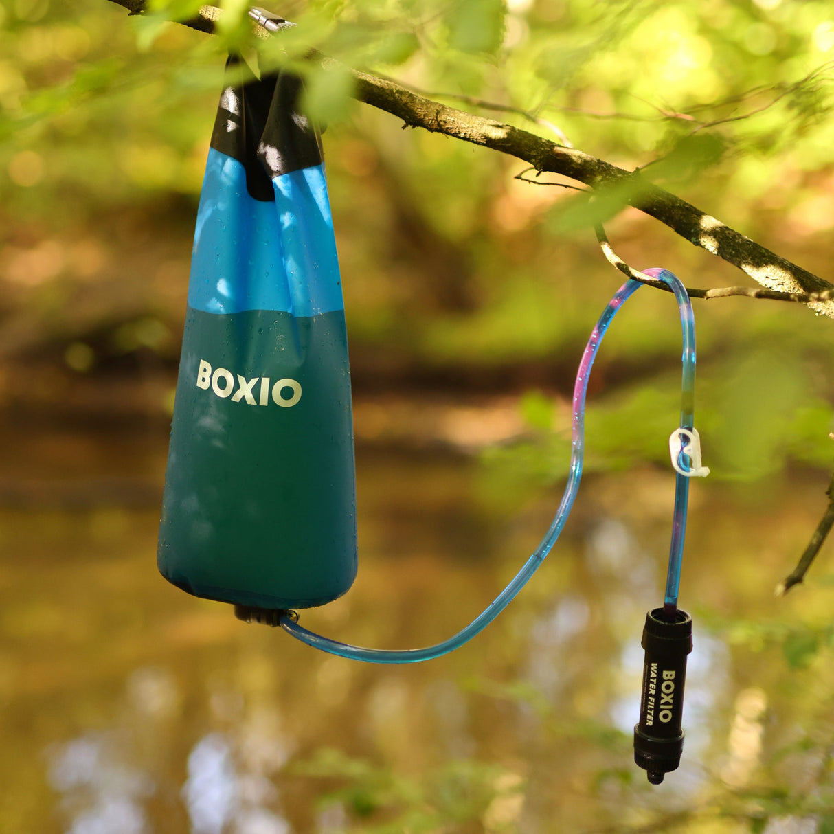 Boxio Water Filter System - 1.32 gal Water Bag
