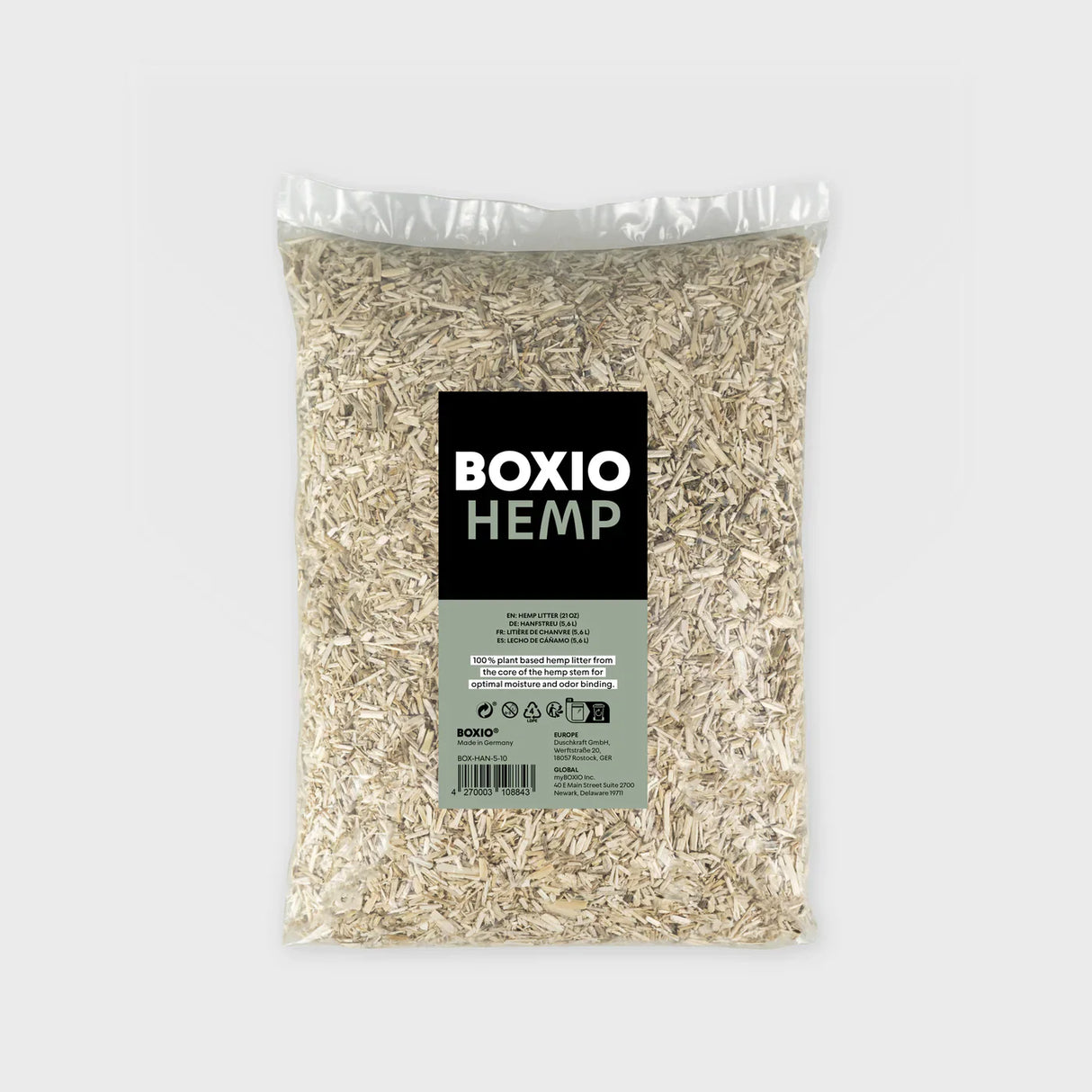 Boxio Hemp Litter 1.5 Gallons