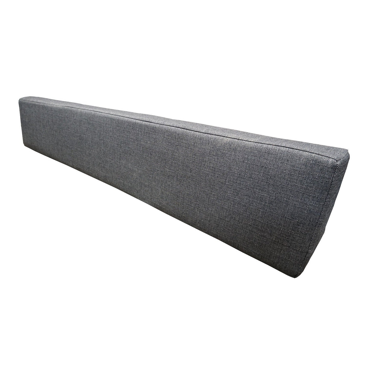 RB Components 58" Loose Back Rest Triangle Cushion - Charcoal Cloth