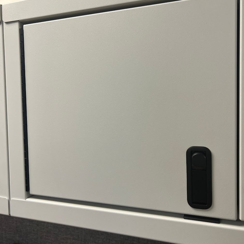 RB Components 42in Galley - Isotherm 85 Fridge Base Cabinet - Drawer System