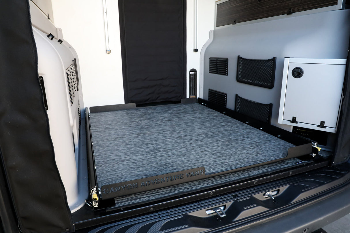 Canyon Adventure Vans Garage Slide Out Deck