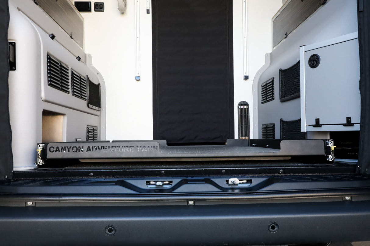 Canyon Adventure Vans Garage Slide Out Deck