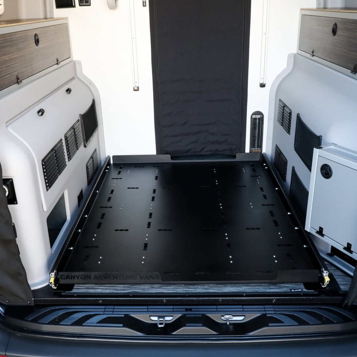 Canyon Adventure Vans Garage Slide Out Deck