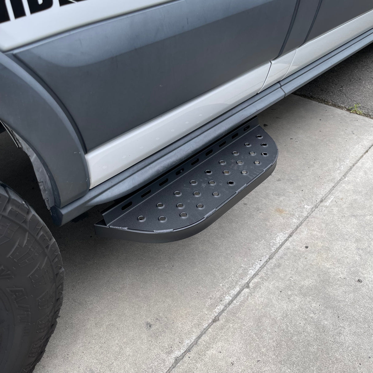 RB Components Transit Van Side Steps DSS,PSL