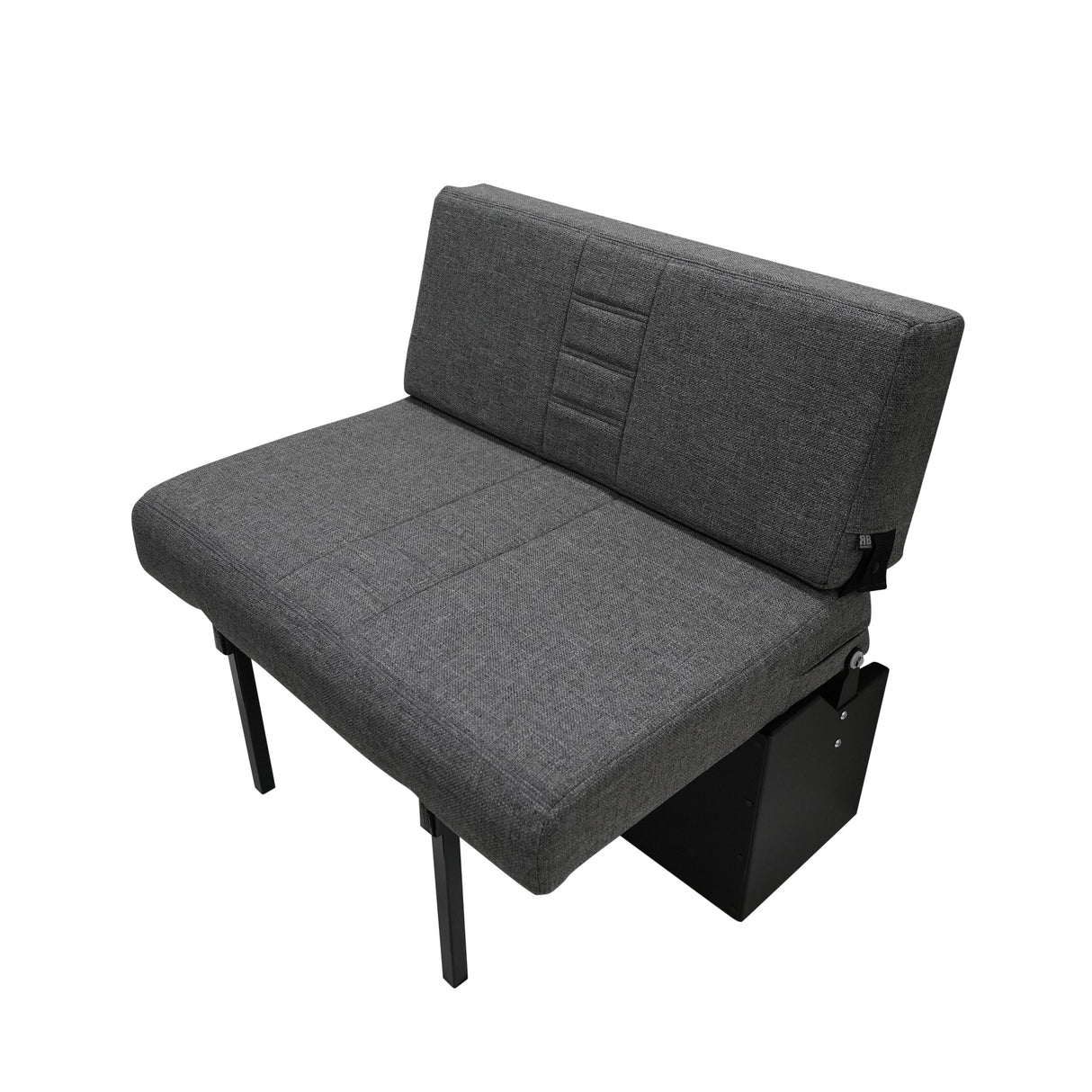 RB Components 34" Folding Bench Seat - Retro Graphite Tweed