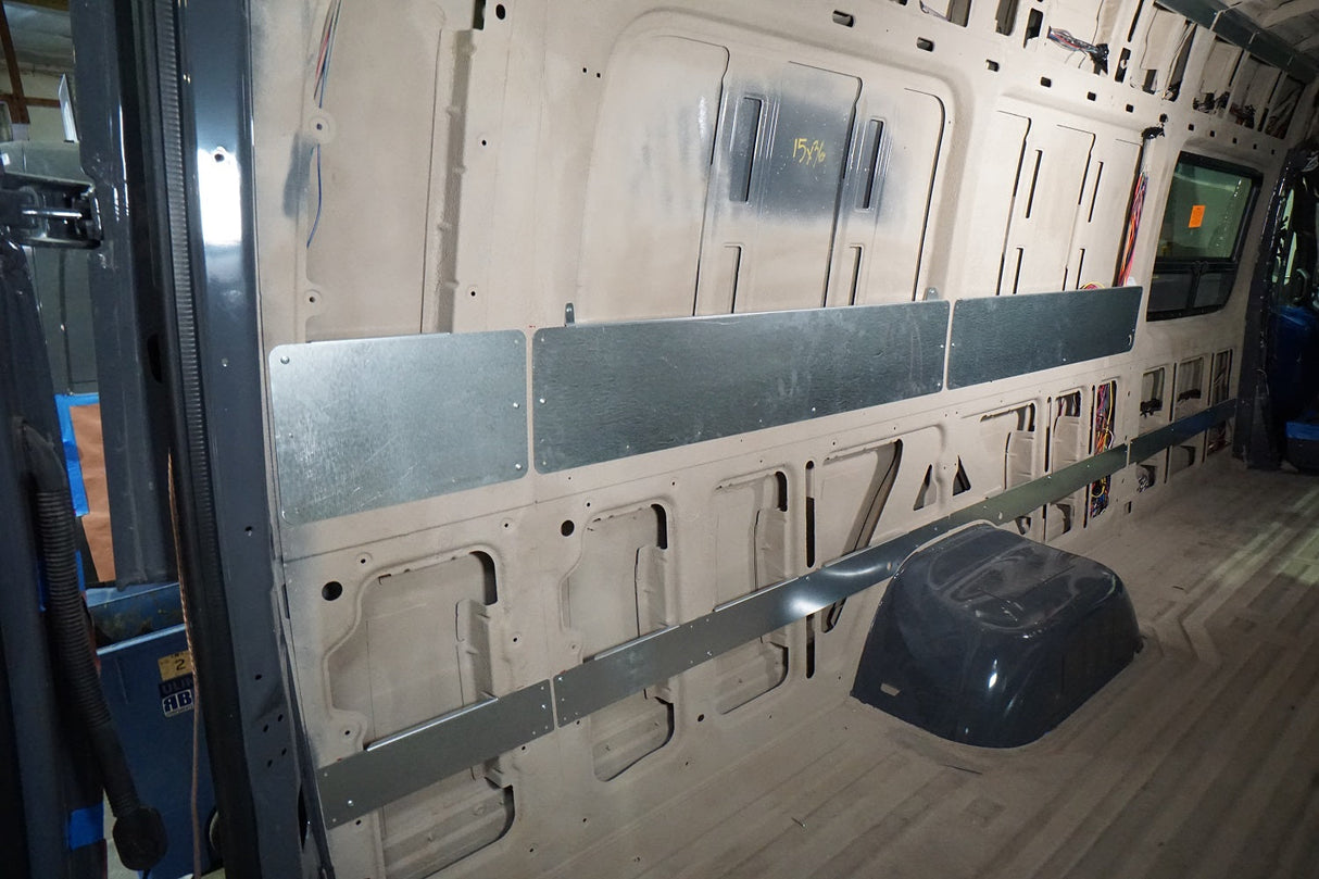 RB Components 2007+ Sprinter Van 170 EXT - 36" - 38" High Panel Bed Wall Brace Kit