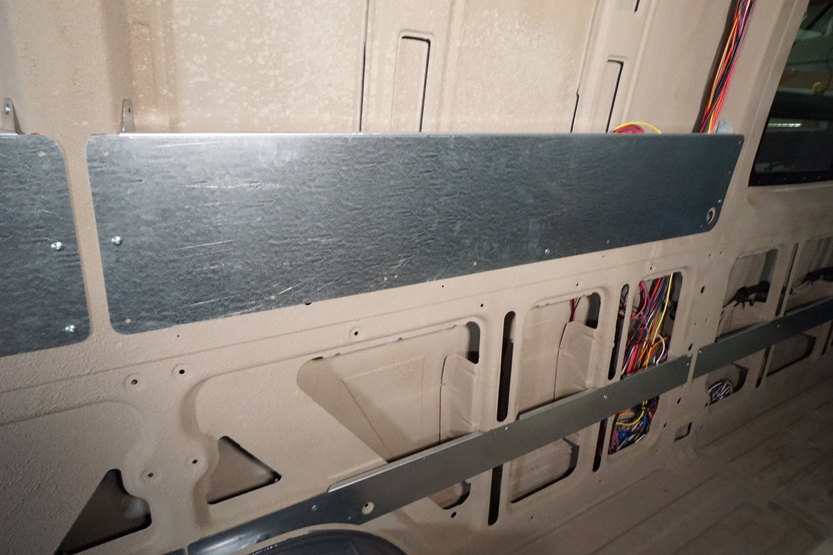 RB Components 2007+ Sprinter Van 170 EXT - 36" - 38" High Panel Bed Wall Brace Kit