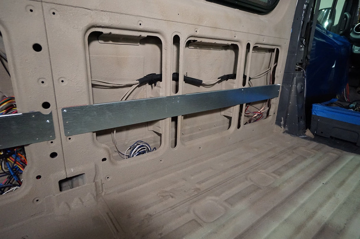 RB Components 2007+ Sprinter Van 170 EXT - Lower Furniture Wall Brace Kit