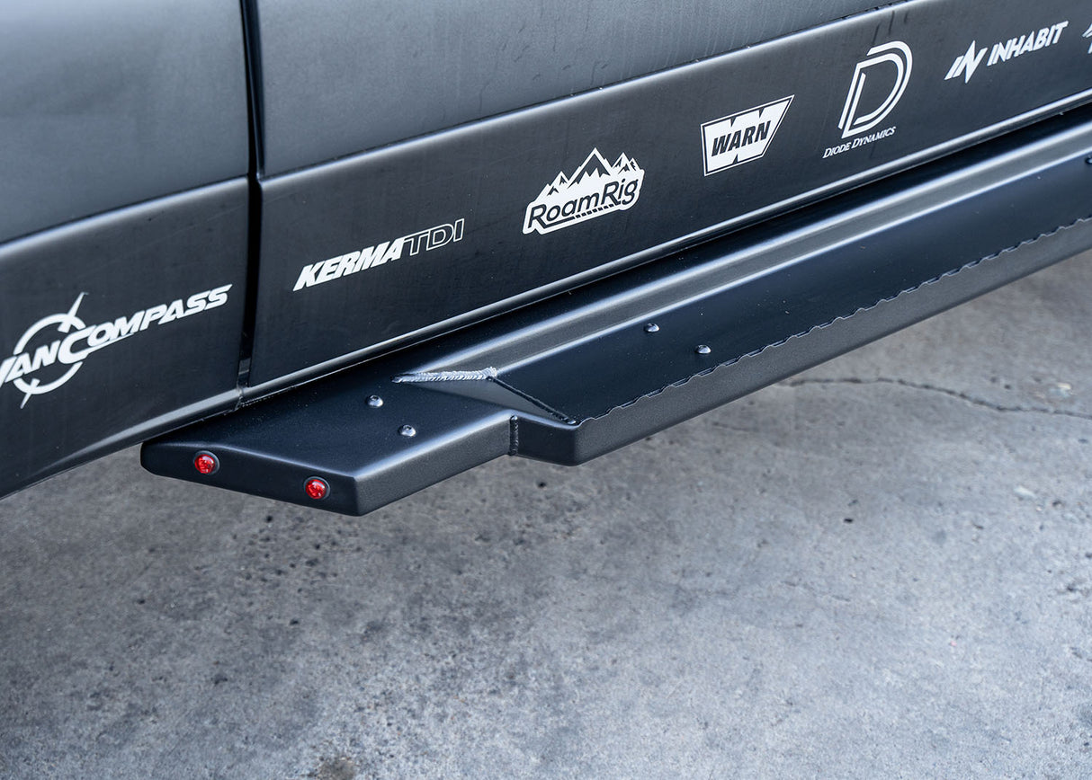 ROAMBUILT Sprinter/Transit Side Steps - Long/Flat Version (Passenger Side)