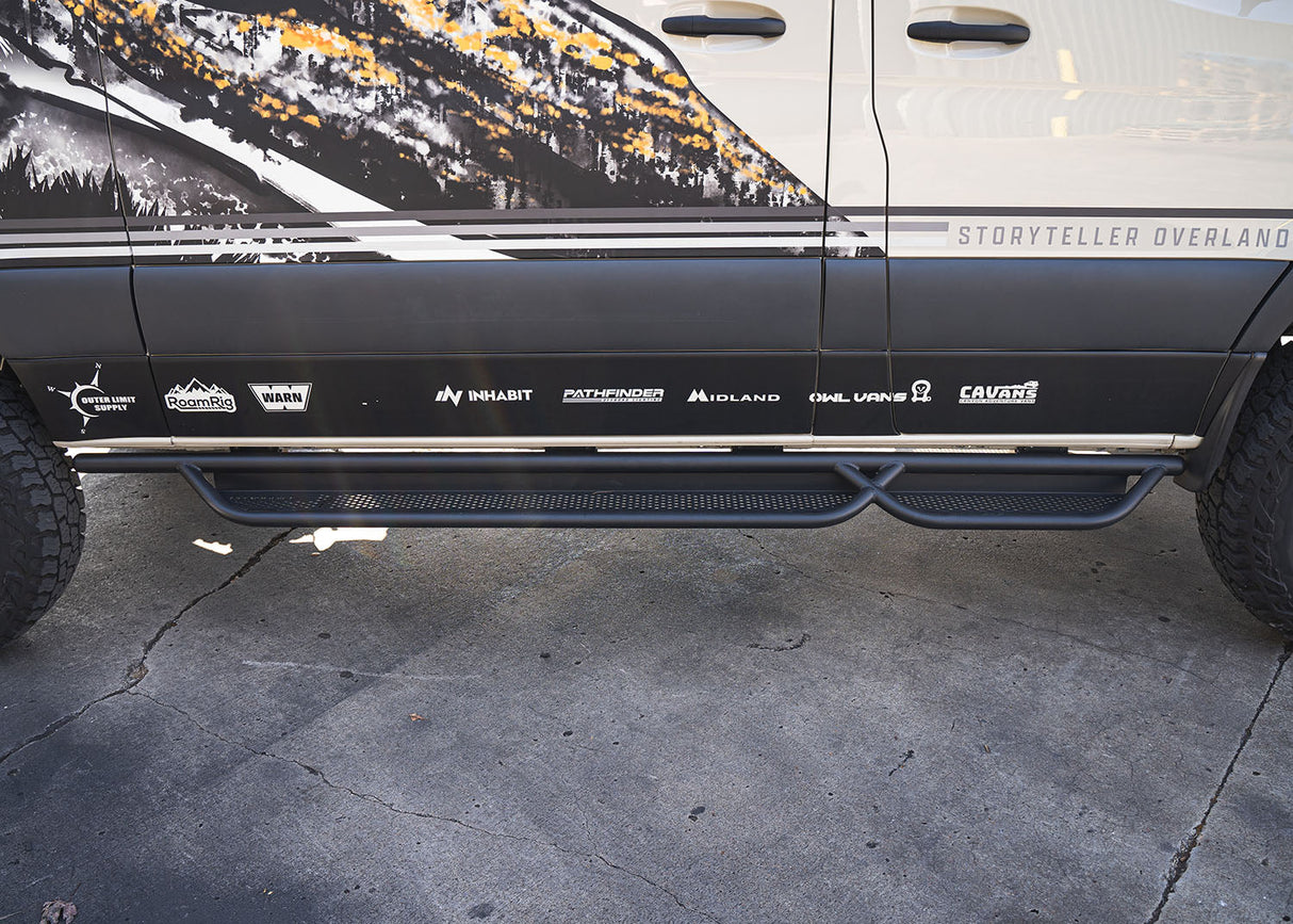 ROAMBUILT 2007+ Mercedes Sprinter Side Steps - Tube Version (Passenger Side)