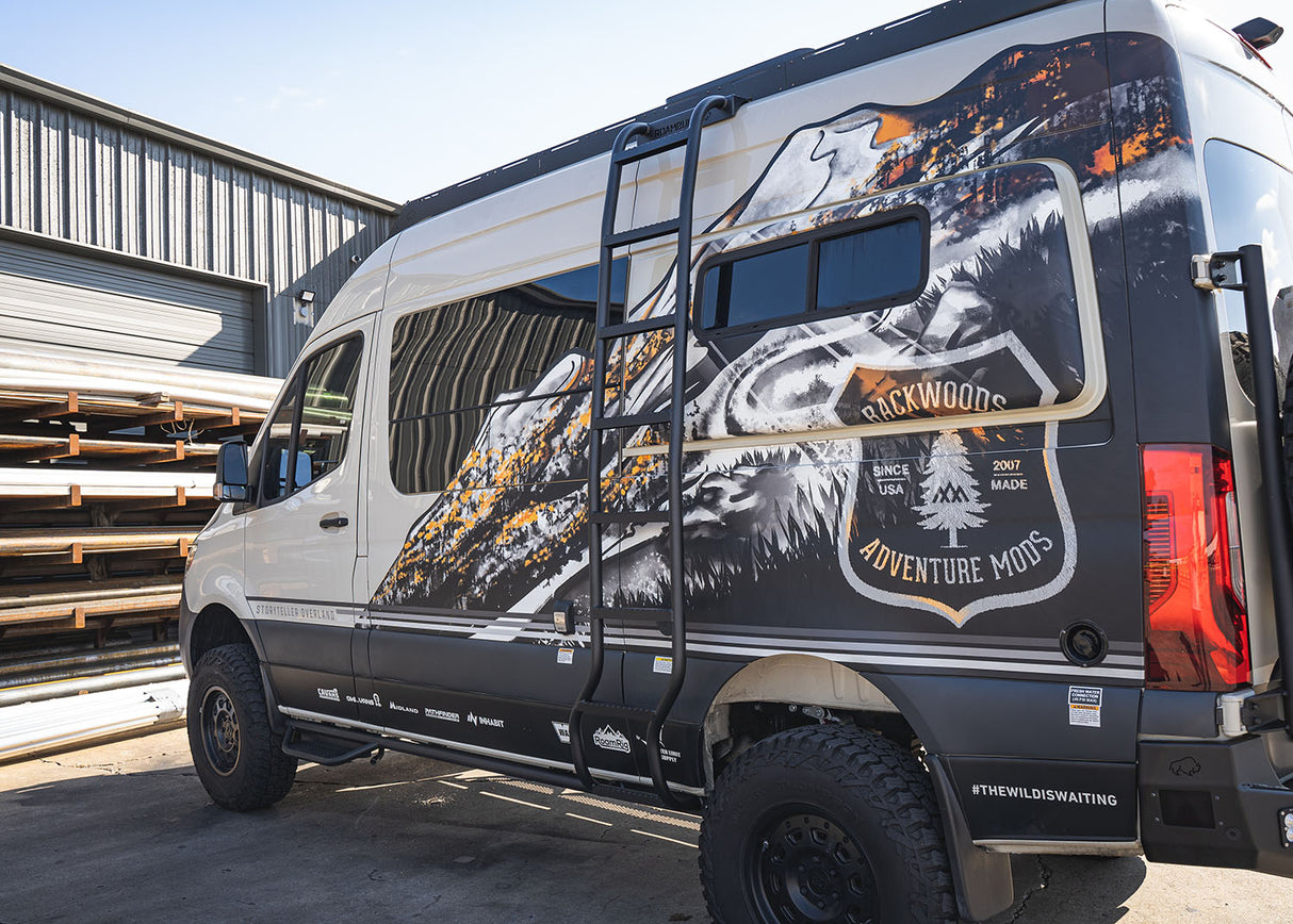 ROAMBUILT 2007+ Mercedes Sprinter Chicane Side Ladder