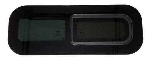 VWD Universal Fit Van Bunk Window Driver Side Rear Opening 25-9/16" W x 9-13/16" H (DTBUNK009-INT)