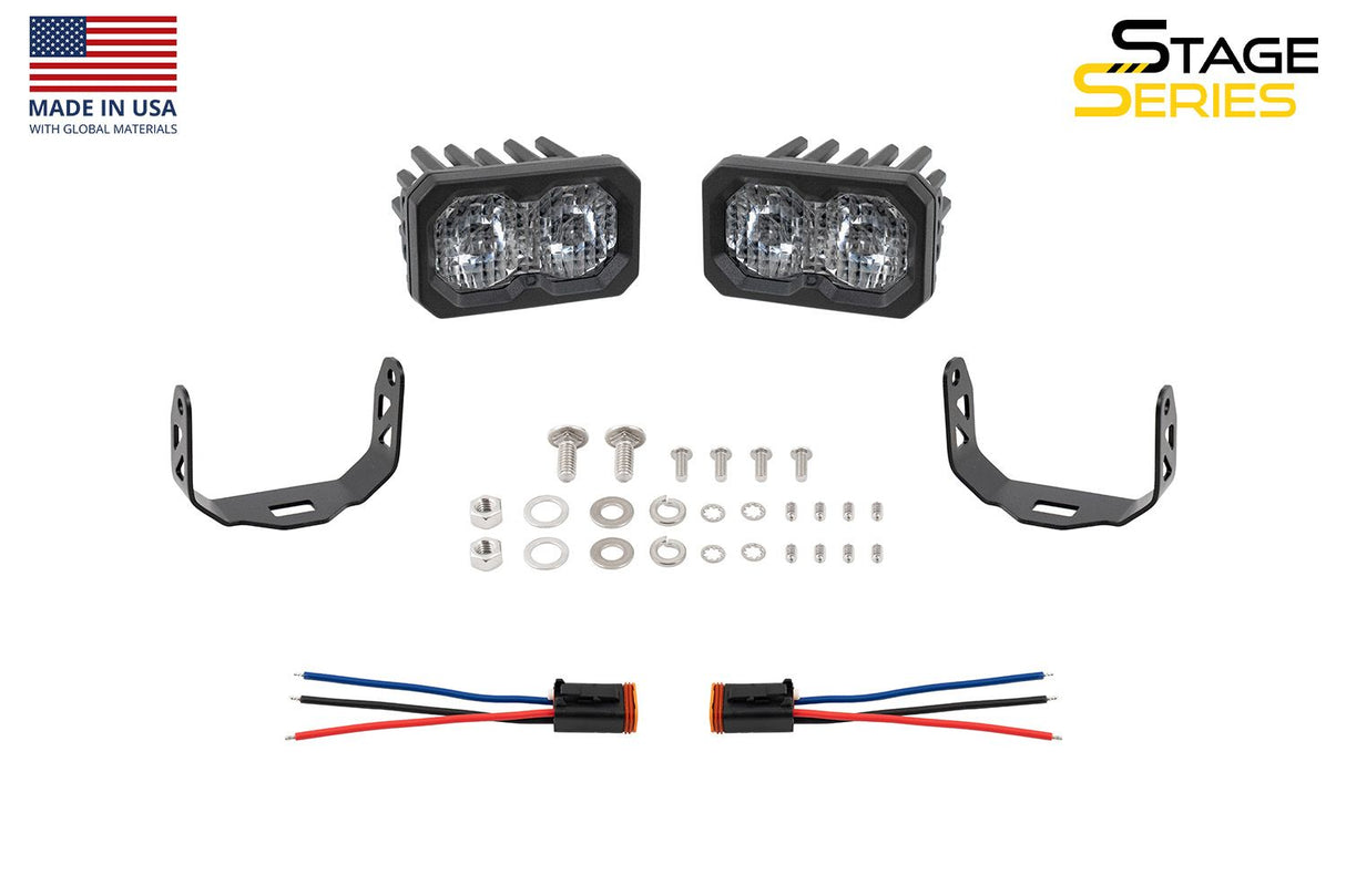 Diode Dynamics C2 2.0 Sport White Flood Standard RBL (Pair)-9