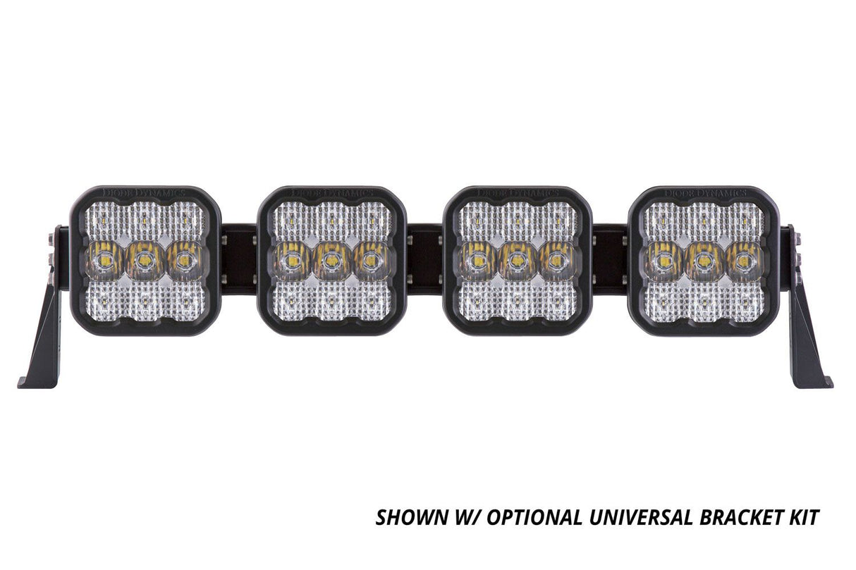 Diode Dynamics SS5 Sport Universal CrossLink 4-Pod Lightbar White Driving-1