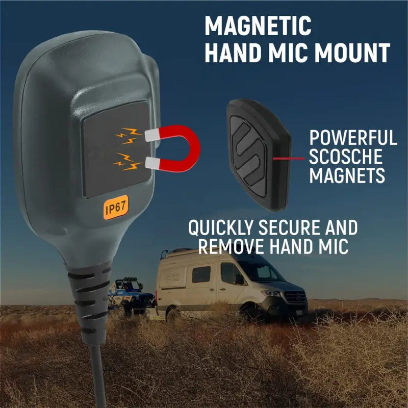 Rugged Radios 2007+ Mercedes Sprinter Radio Kit - G1 41 Waterproof Mobile Radio (25 Watt)