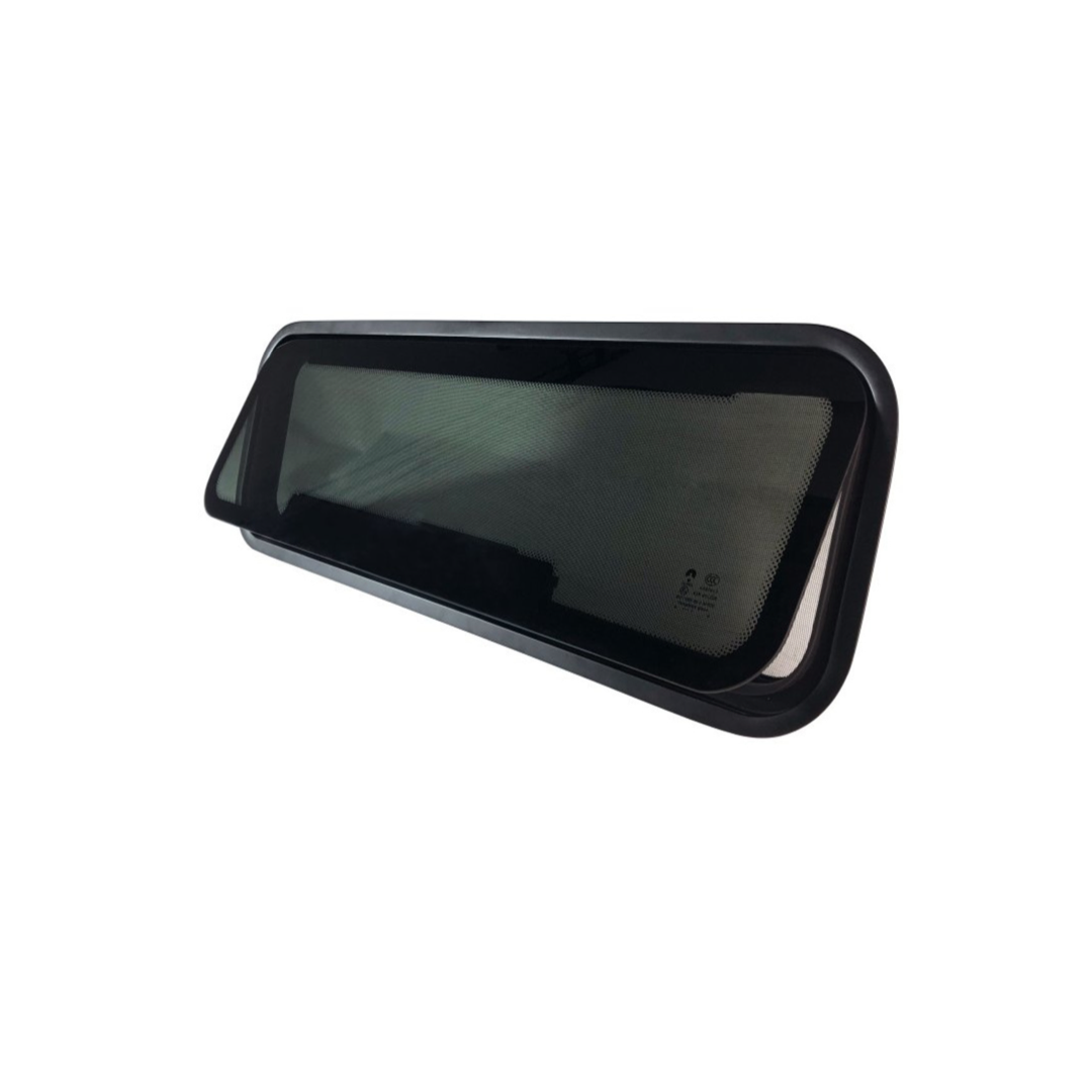 VWD Universal Awning Bunk Window (AW3310) - Exterior View, Open - Campervan HQ