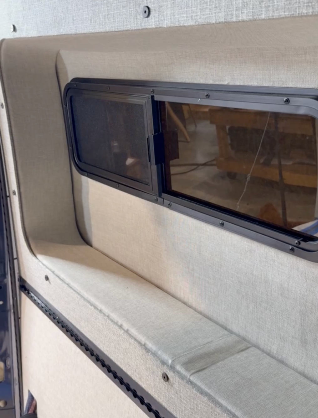 GoCode Sprinter Rear Window Trim Rings: Passenger-Side