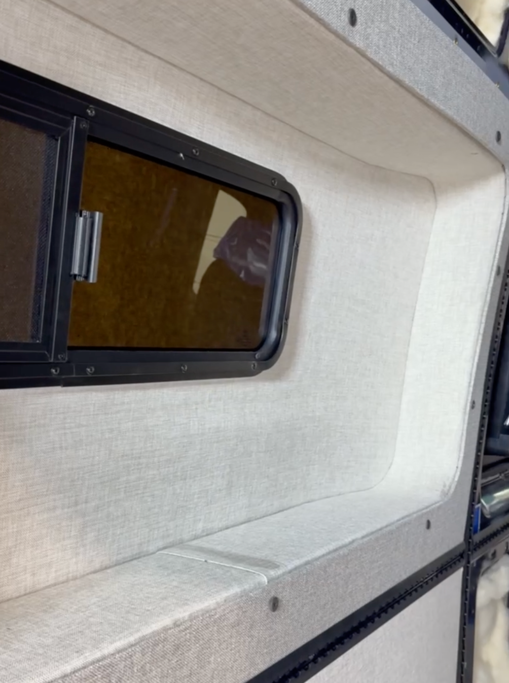 GoCode Sprinter Rear Window Trim Rings: Passenger-Side