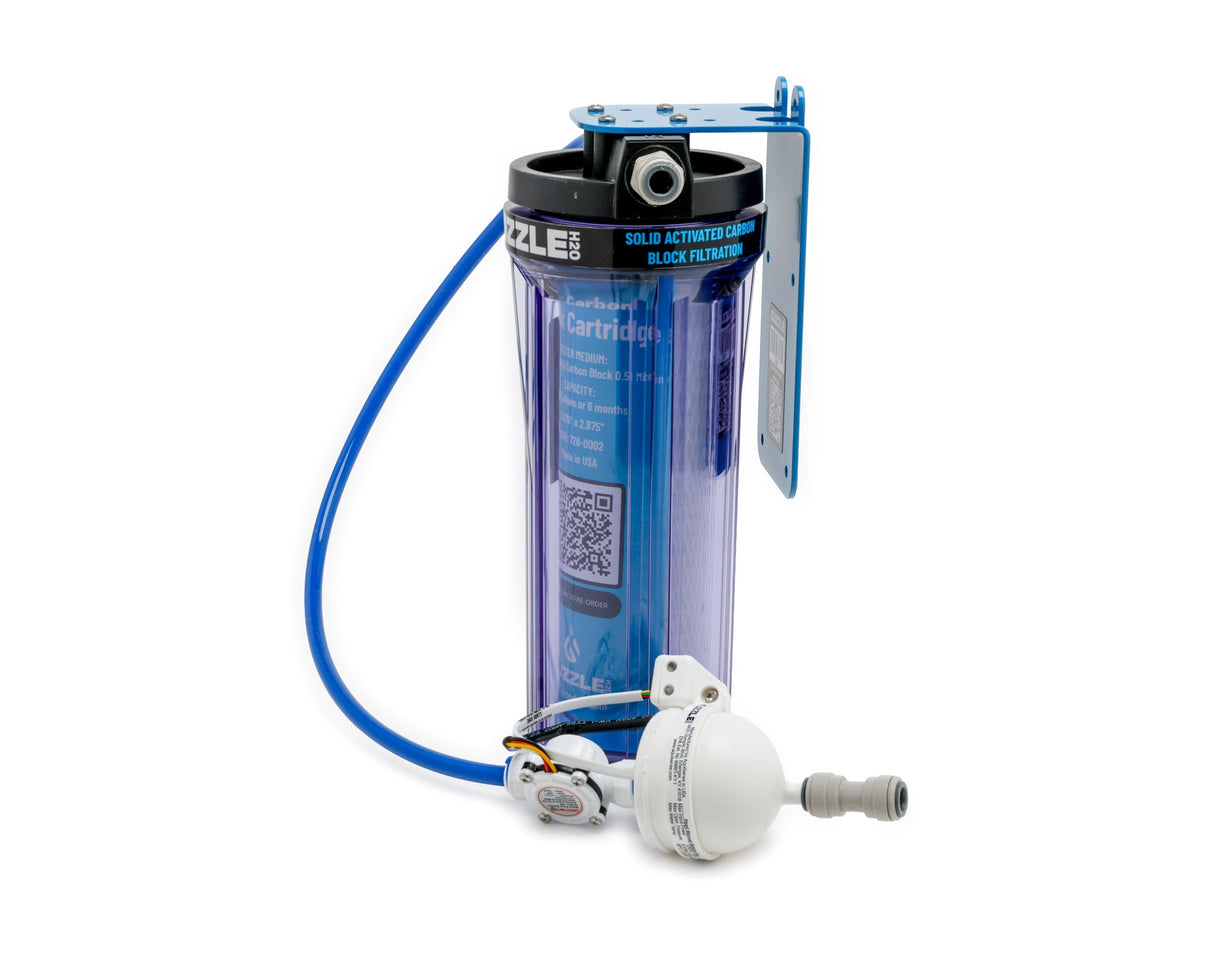 Guzzle H2O Stealth Flex Built-In Water Filtration & Purification System