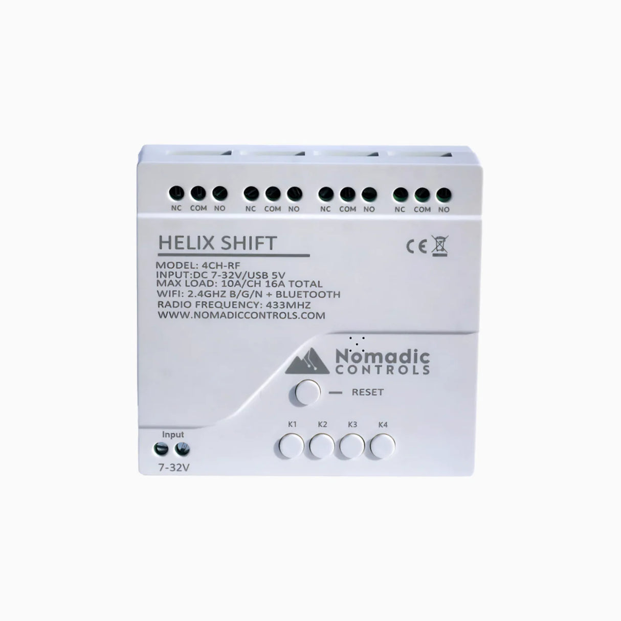 Nomadic Controls Helix Shift - 4-Channel Smart I/O Control Switch