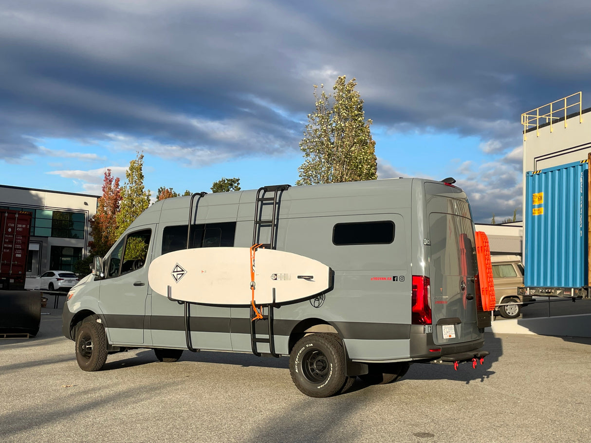 Tec Vanlife 2007+ Mercedes Sprinter - Surf Tubes and Hooks