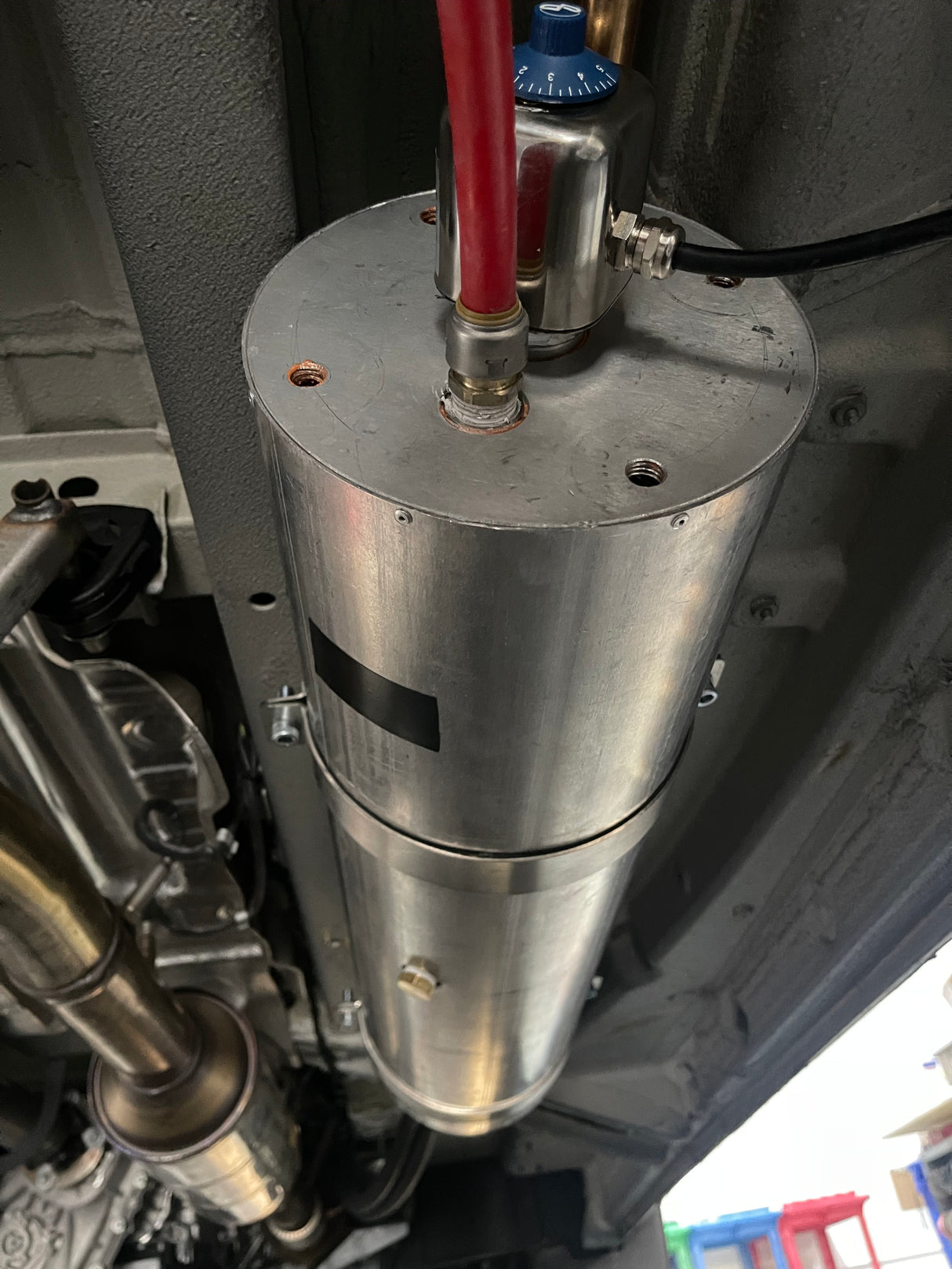 incline water heater sprinter