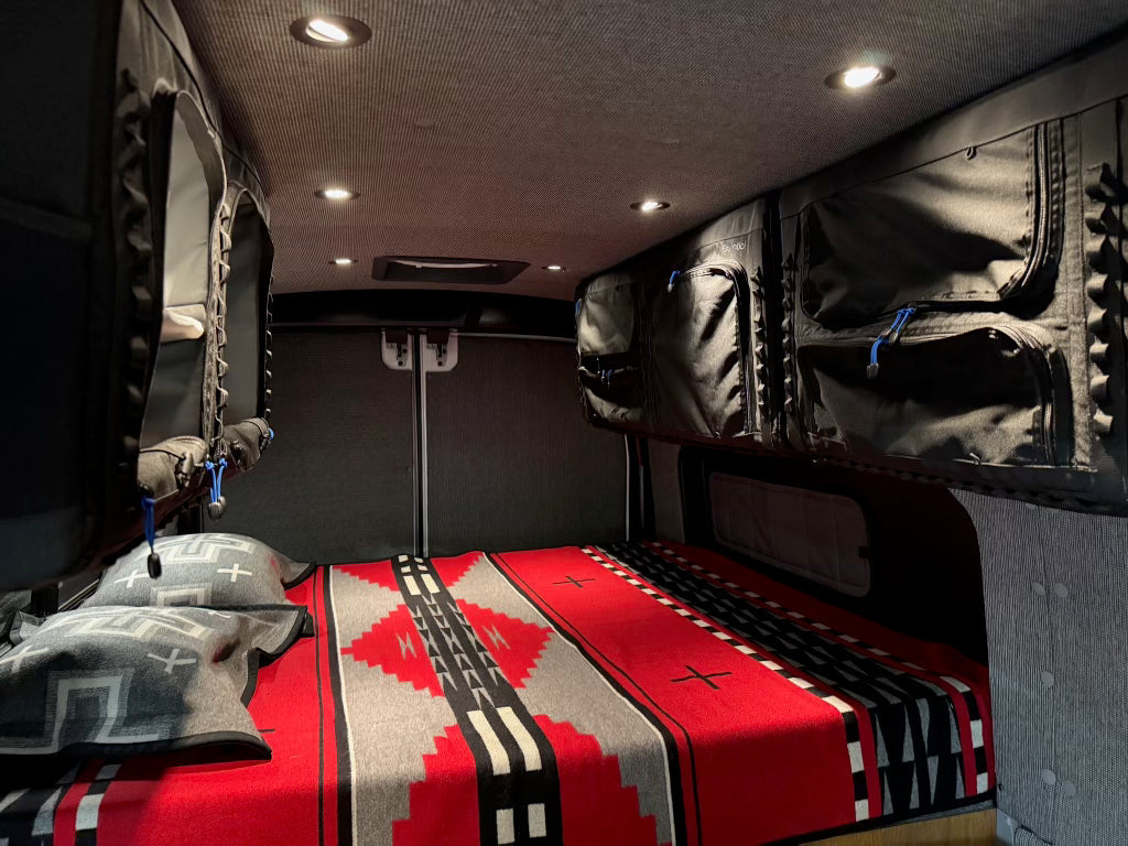 GoCode 2015+ Ford Transit Innie Sleeper 148"/148" EXT - Passenger Side