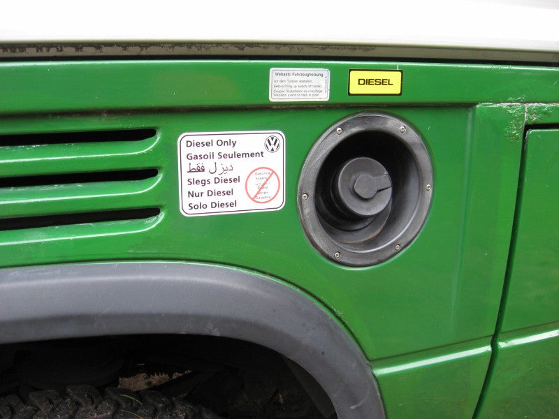 Terrawagen Diesel Only Sticker - Volkswagen