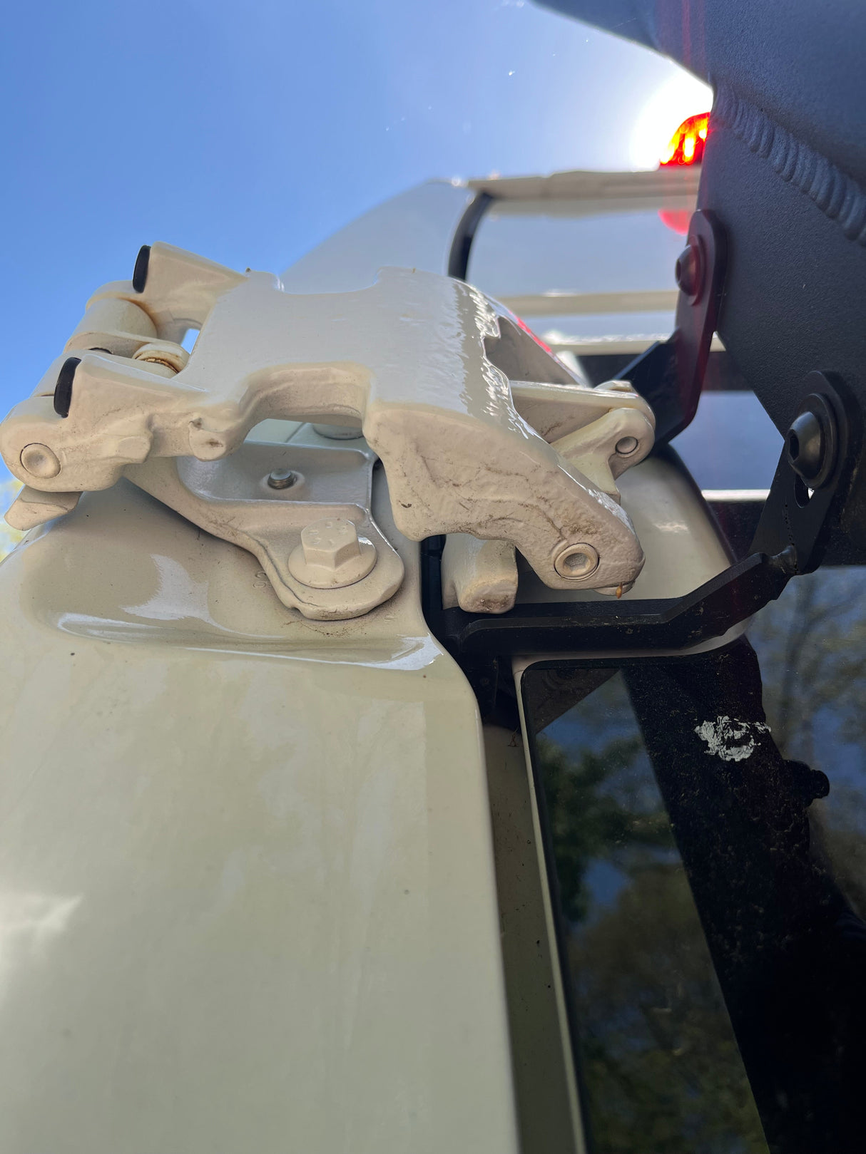 Aluminess 2014+ Ram ProMaster Rear Door Ladder