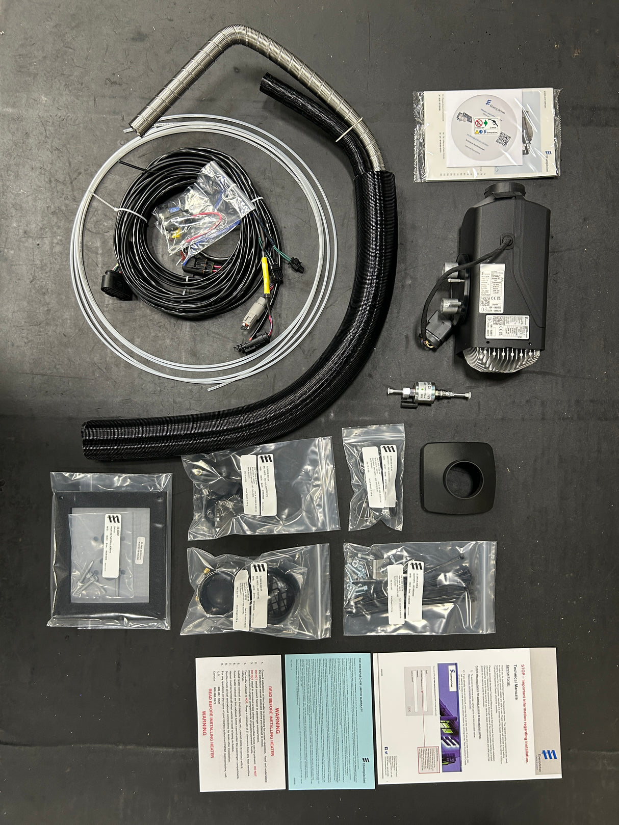 Espar AS3 D2L 12V Heater- Full Kit (Diesel)