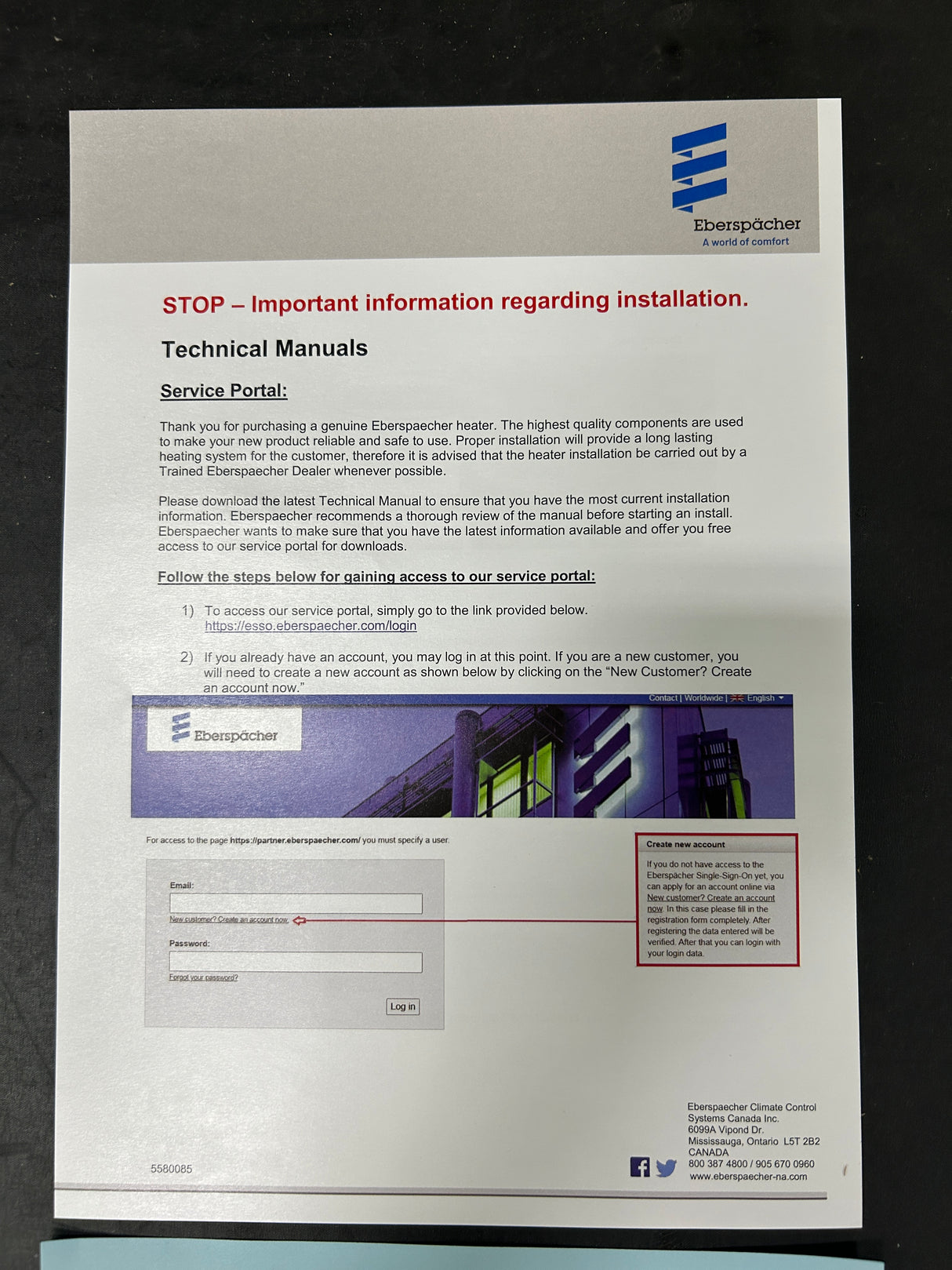 Espar AS3 D2L 12V Heater- Full Kit (Diesel)