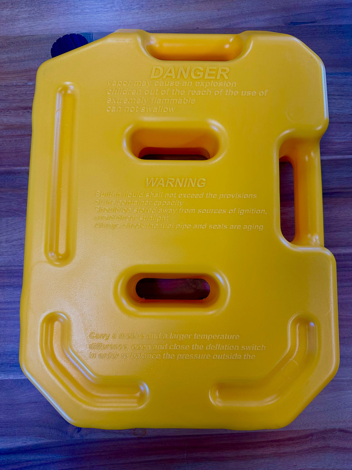 Tec Vanlife Aluminum Diesel Fuel Tank Storage Box