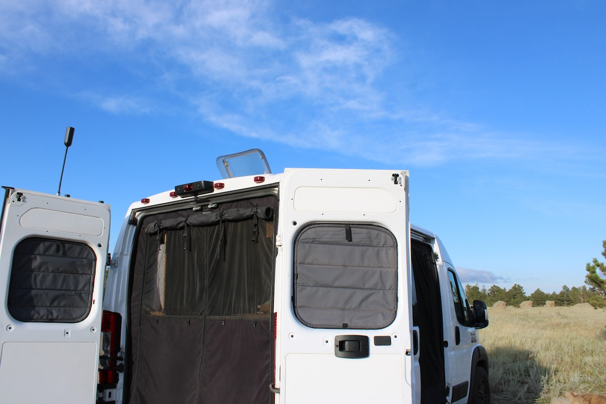 VanEssential Ram ProMaster Rear Door Bug Screen