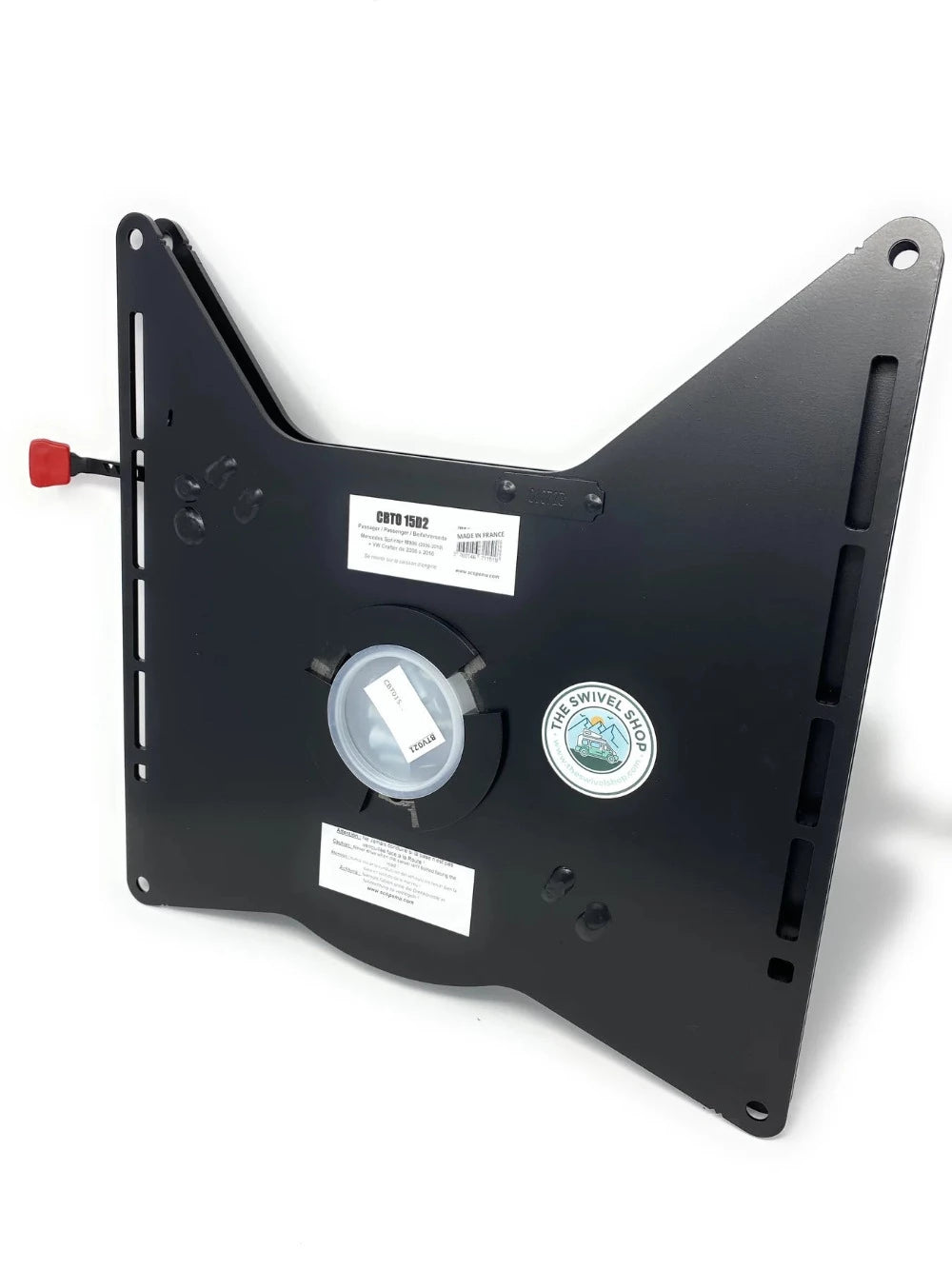 Mercedes Sprinter Scopema Seat Swivels (2007-2018)_Passenger Side - Angle - Campervan HQ