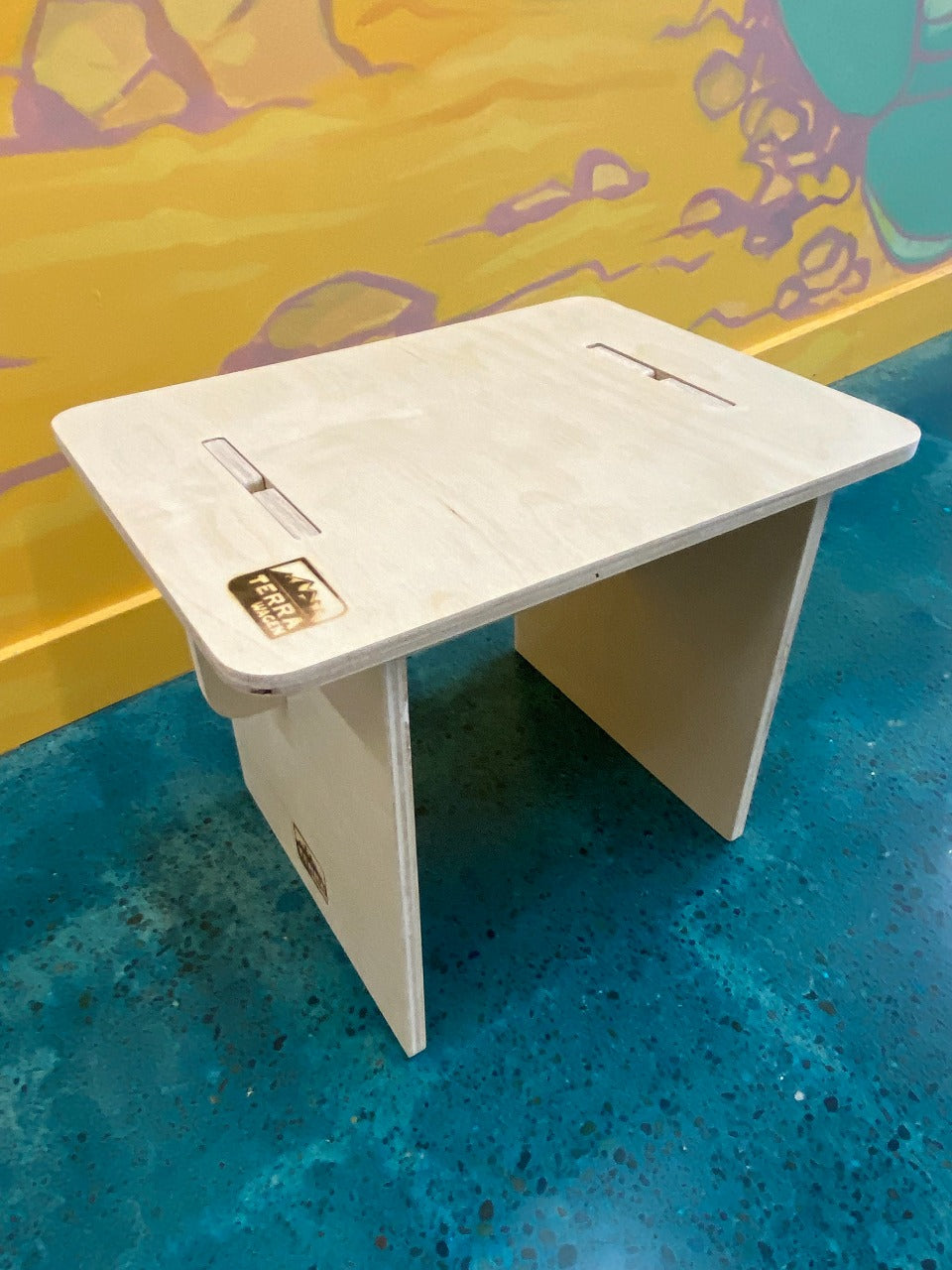 Terrawagen Eco Air Table – Center Walkthrough Table for EcoFlow Wave 2 & 3