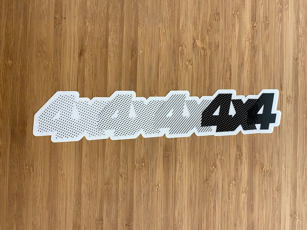 Terrawagen 4x4x4x4 sticker
