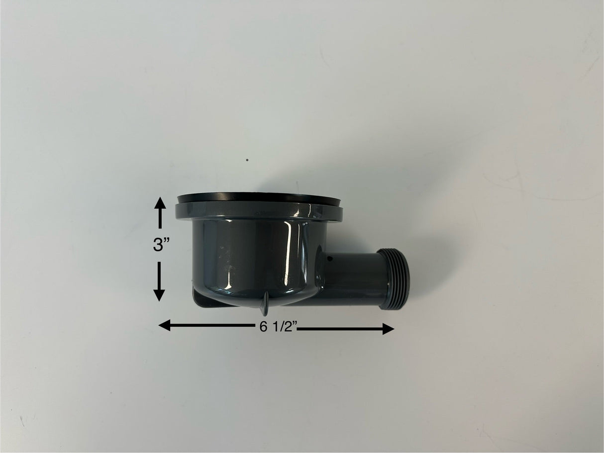 Tec Vanlife Low Profile Drain For Camper Van / RV Plumbing 3 1/2 inch