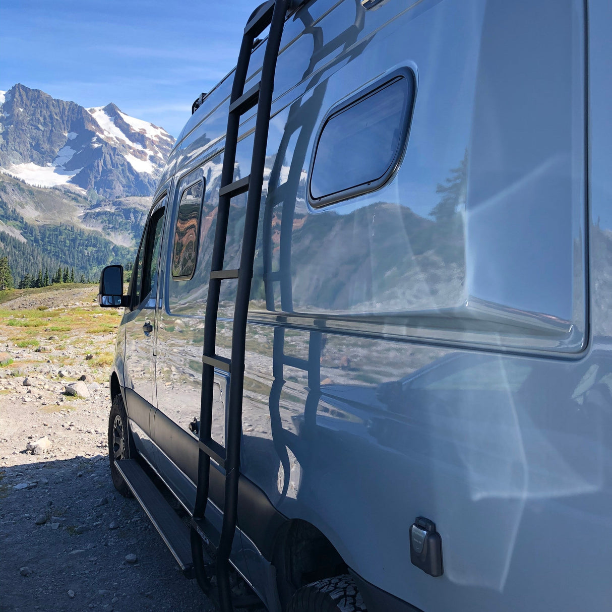 ROAMBUILT 2007+ Mercedes Sprinter Chicane Side Ladder