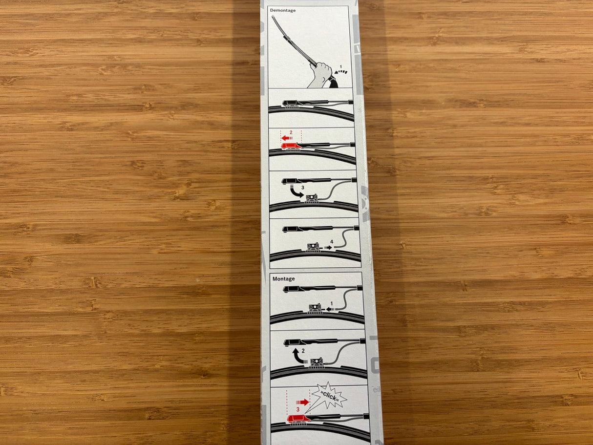 Terrawagen LHD Fluid-Integrated Wiper Blade Pair Sprinter 907