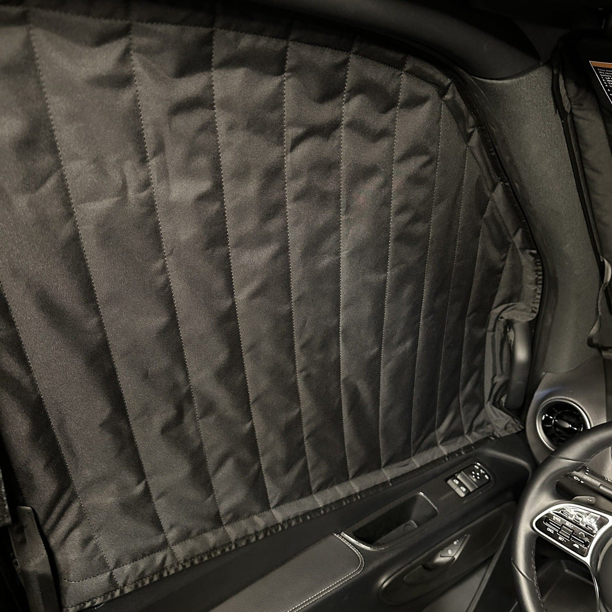 Canyon Adventure Vans CLIMA-SHADE Insulated Front Door Window Covers - SET