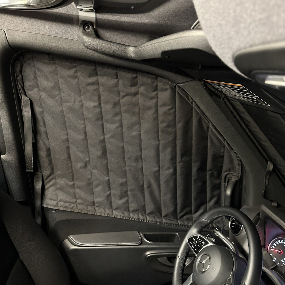 Canyon Adventure Vans CLIMA-SHADE Insulated Front Door Window Covers - SET