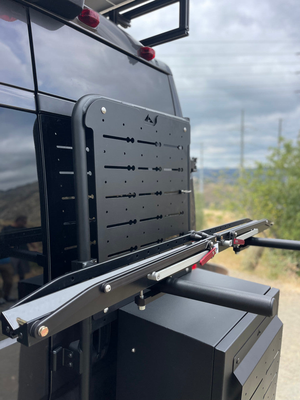 Aluminess 2013+ Promaster BackPACK Upper Plate (Left Side View) - Campervan HQ