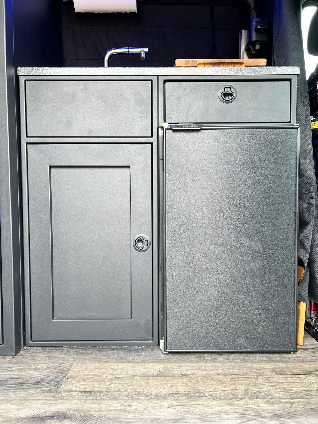 Van Wife Components Base Cabinets