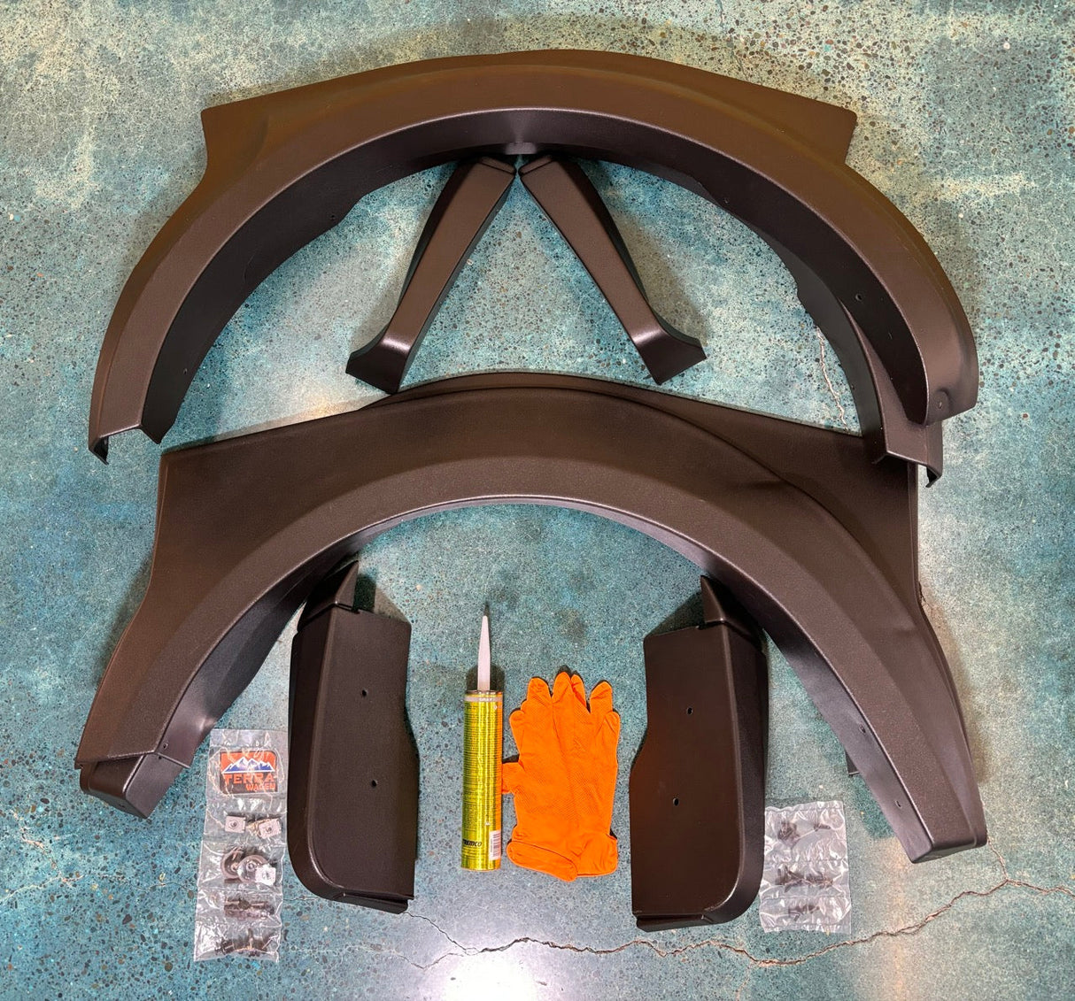 Terrawagen Desert Defender Classic Fender Flares – Rounded Rear Arch, Single Cut Install for 2019–2025 Sprinter