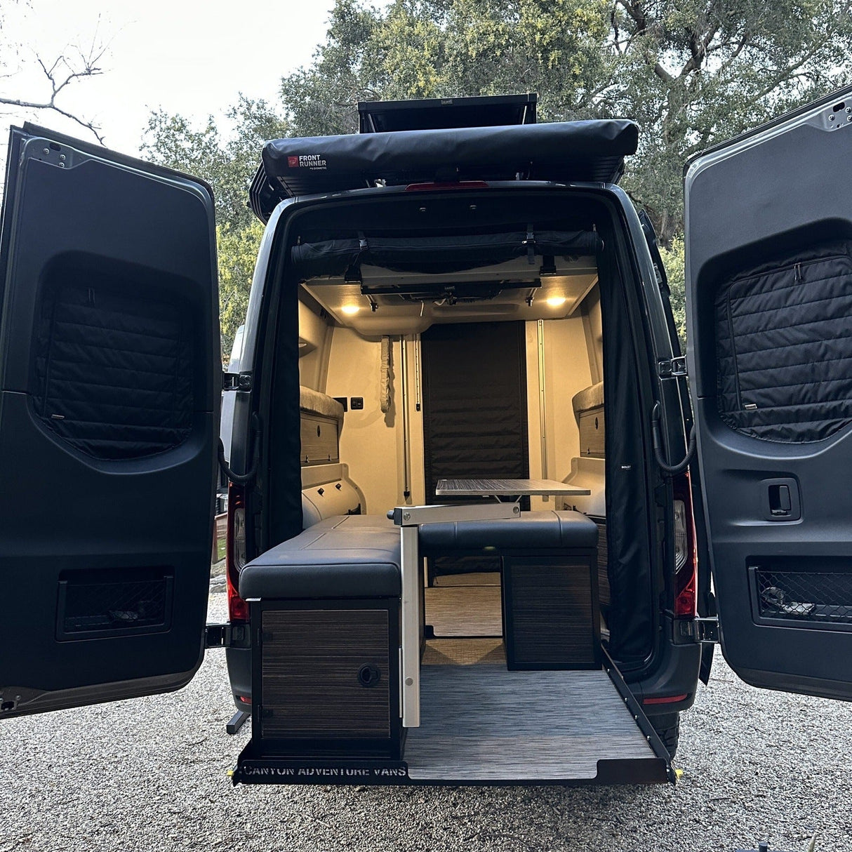 Canyon Adventure Vans CLIMA-SHADE Insulated Rear Window Covers - Set