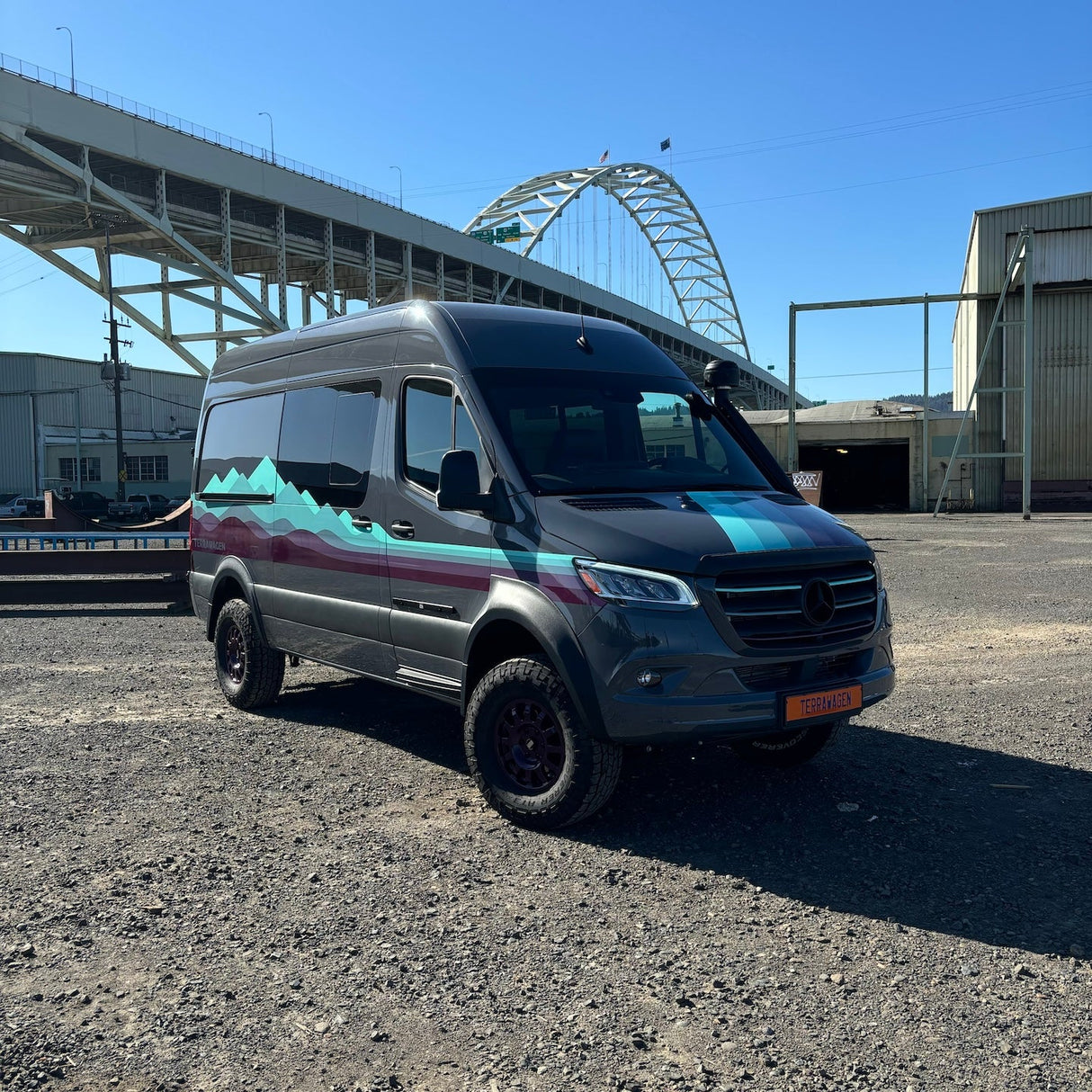 Terrawagen Desert Defender Classic Fender Flares – Rounded Rear Arch, Single Cut Install for 2019–2025 Sprinter