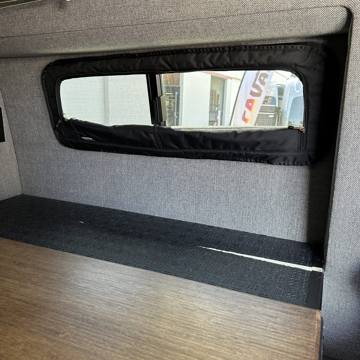 Canyon Adventure Vans CLIMA-SHADE Insulated Bunk Window Cover