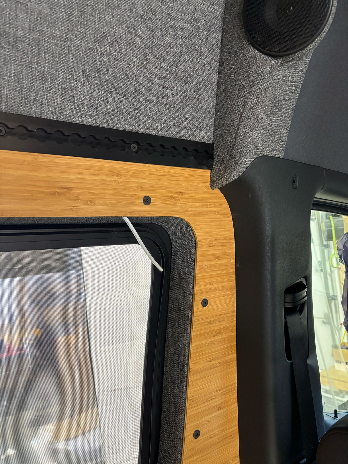 GoCode Mercedes Sprinter Driver Side Forward Factory Window Trim Ring